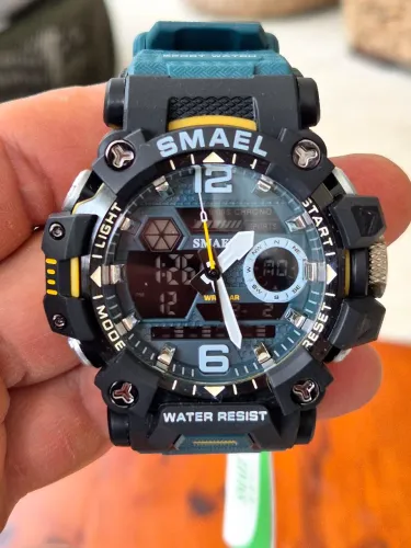 Relógio Smael 8072 - homage do Mudmaster