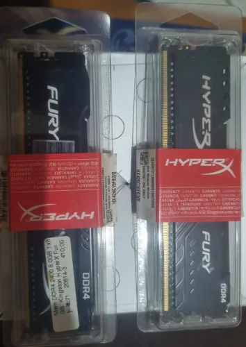 2 duas memorias DDR4 2400 8.0 GB