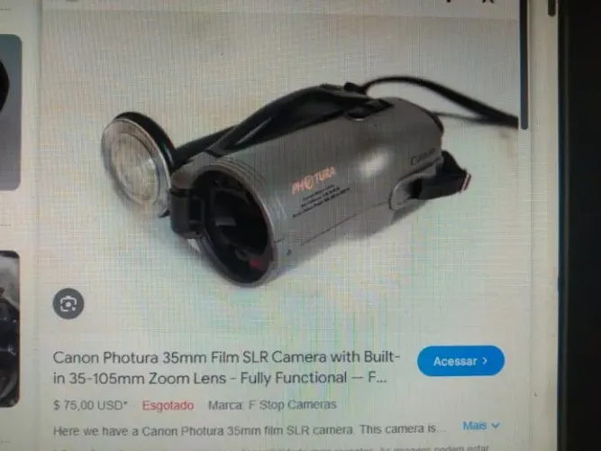 Canon Fotura Camera Fotografica