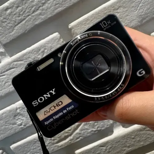 Câmera Sony 18.2MP Cybershot DSC-WX100 - Funcionando Perfeitamente