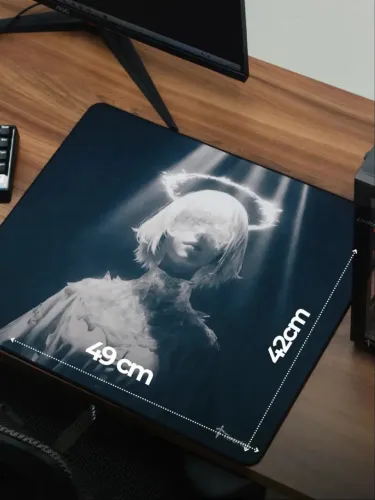 Titorion Mouse Pad Gamer 49x42cm Poron Control Profissional