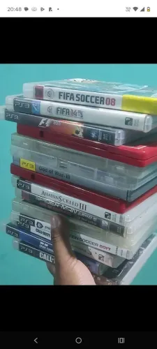16 Jogos de ps3 original