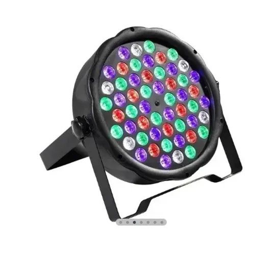 Canhão Led 36 Rgbw 3w Dmx Jogo De Luz Slim Pro