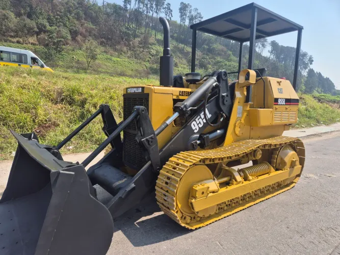 Pa carregadeira de esteira CAT 955L
