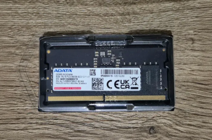 Memória RAM Adata DDR5 8GB 5600mhz