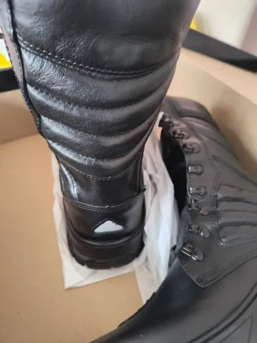 Bota tática com zíper tamanho 38