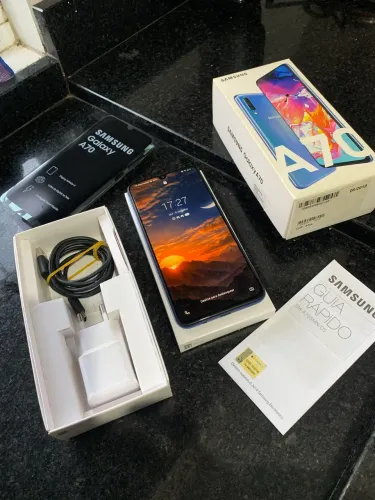 Samsung Galaxy A70 128GB - Revisado - Aceito Trocas