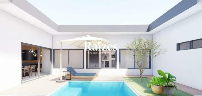 Casa em Condomínio Fechado com 3 suítes em Uberlândia, Portal do Vale II | Financiamento A