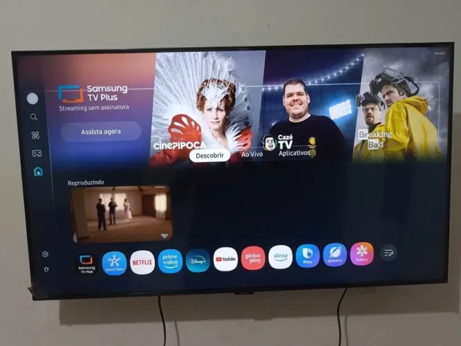 Vendo TV Samsung smart cristal 4k 43 polegadas