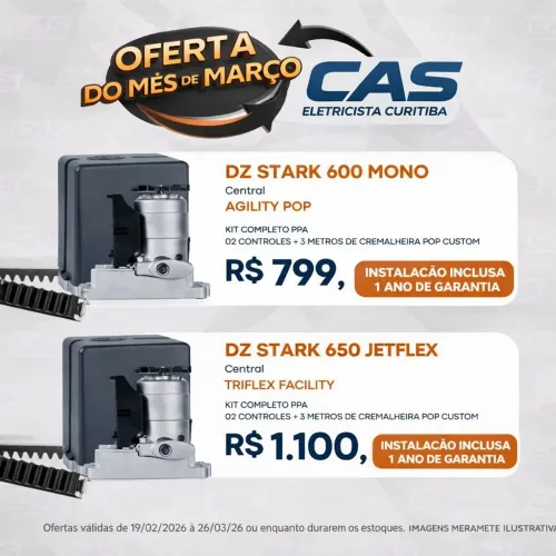 Motores para portão eletrônico 