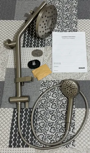 KIT com 2 Chuveiro com ducha KOHLER - Brushed Nikel - NOVO