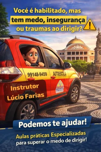 Aulas de direção  para habilitados