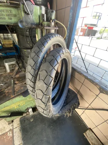 Par de pneus para Xre, Lander, Tenere ,xtz 125