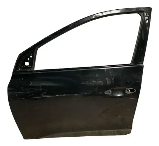 Porta Dianteira Esquerda Hyundai Ix35 2010 A 2022 Preta Dianteira Esquerdo Preto