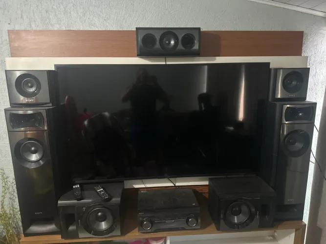 HOME THEATER MUTEKI SONY COM TV 65P SONY