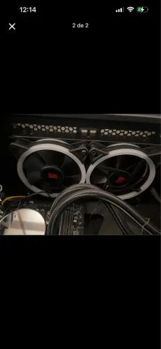 Computador kit gamer (processador + placa mãe + water cooler)