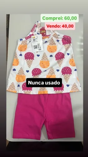 Roupa infantil menina