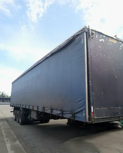 Carreta Sider 3 eixos 13,60m ano 1989