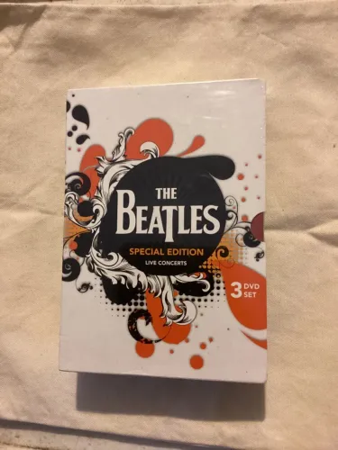 DVD box lacrado the Beatles special edition live concerts 3 dvds