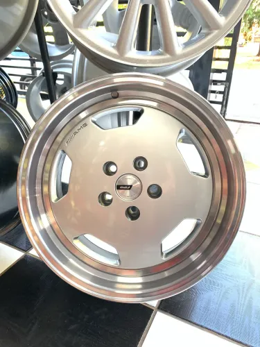 Rodas Monobloco Aro 17 5x112 Mercedes AMG RAW