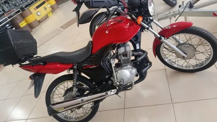 Moto Honda Fan 125 KS 2012 Vermelha