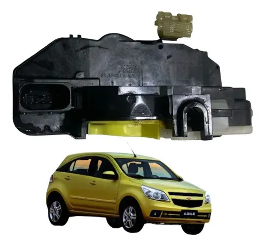 Fechadura Porta Traseira Esquerda Chevrolet Agile 2009a2015