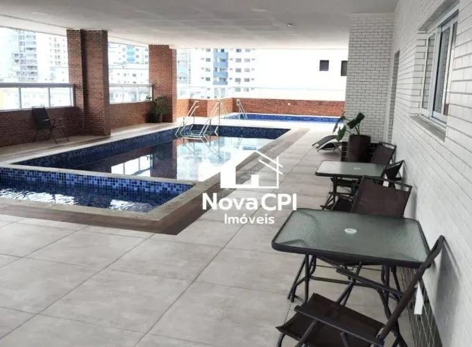 Apartamento com 2 Quartos para alugar na Vila Guilhermina Praia Grande/SP