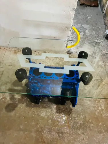 Mesa de bloco de motor