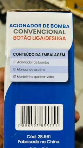 Botoeira acionadores