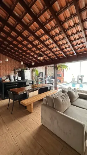 Casa Piscina e Churrasqueira para Financiamento | Novo Aleixo