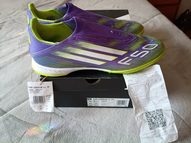 Chuteira Adidas F50 League TF Society Original 42