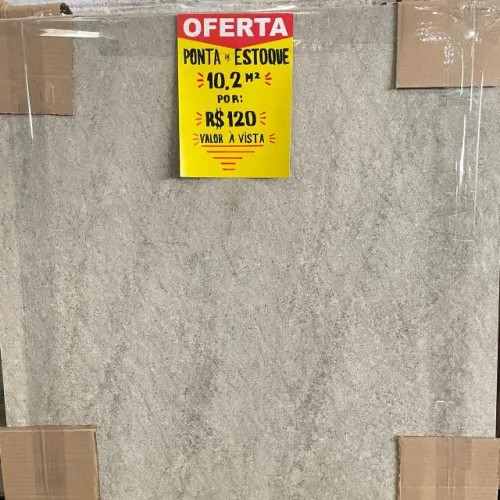 PONTA de ESTOQUE - PISO 70x70cm - 10,2M² POR: R$120