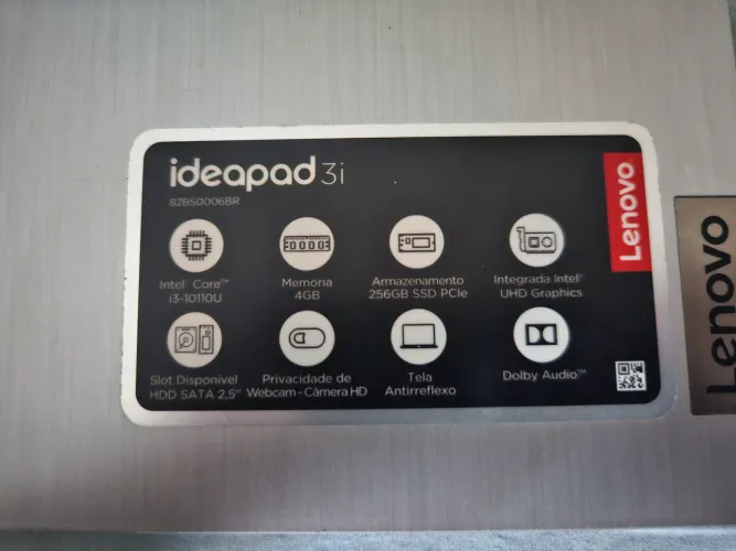 Notebook Lenovo ( ideal para estudo)
