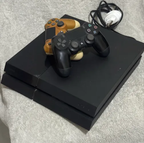 PS4 500gb TUDO ORIGINAL