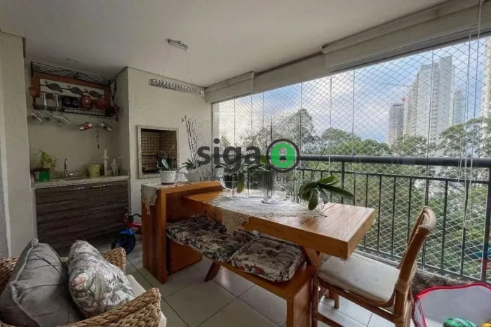 APARTAMENTO Á VENDA NA VILA ANDRADE VARANDA GOURMET E LAZER COMPLETO!
