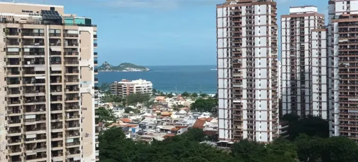 Barra da Tijuca | Key West | Vista Mar | 3 Quartos (1 Suíte) | 2 Vagas | Porteira Fechada
