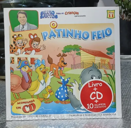 O Patinho Feio - Silvio Santos para as Crianças | Livro + CD