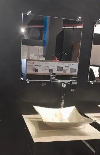 Gabinete de vidro para banheiro 