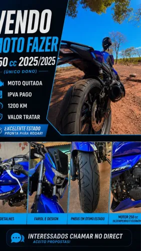 Fazer 250 conect 