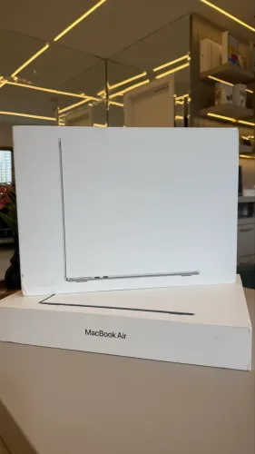 MacBook Air m5 512SSD 16GB 15 POLEGADAS SILVER NOVO LACRADO / LOJA FÍSICA