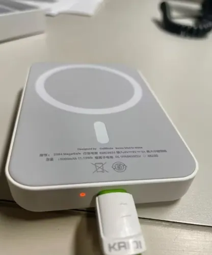 Bateria portátil PowerBank indução para iPhone 