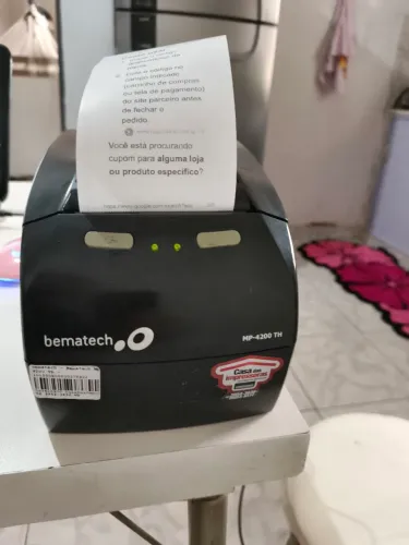 Impressora de cupom Fiscal Bematech MP 4200 TH