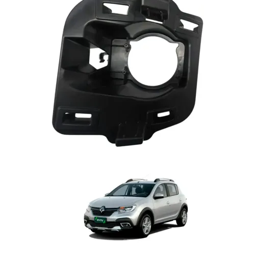 MOLDURA DO FAROL DE RENAULT SANDERO ESQUERDO 2014/2024