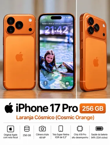 Iphone 17 Pro 256GB - Usado 
