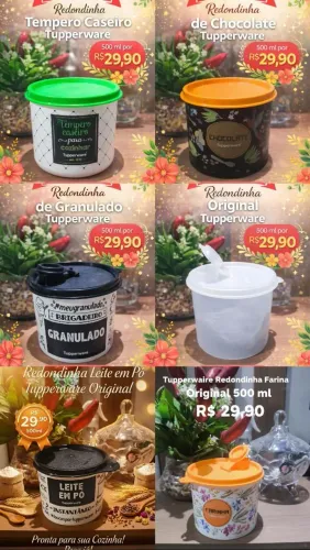 Redondinha Tupperware Original