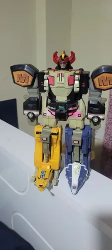 brinquedo retro megazorde