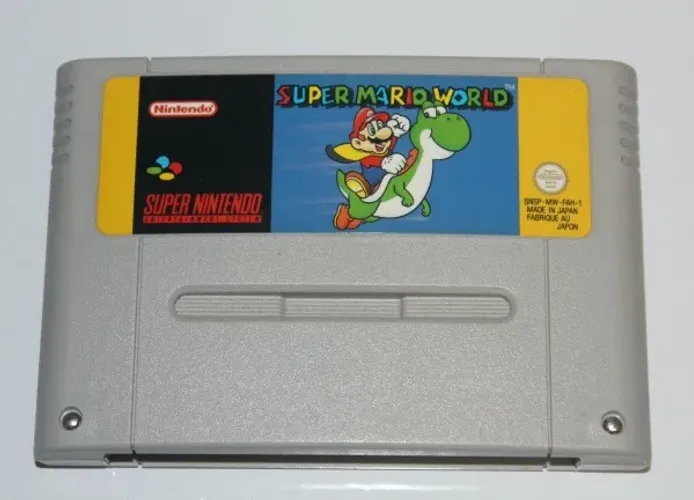 Super Mario World - Cartucho de SNES (Europeu)