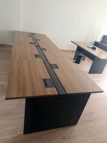 Mesa Plataformas Duplas 8 Ligares 8 Caixas Tomadas