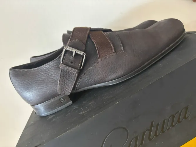 sapato social louis vuitton marrom 38/39
