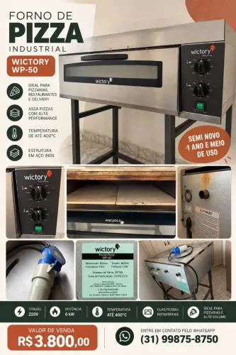 Forno eletrico industrial
